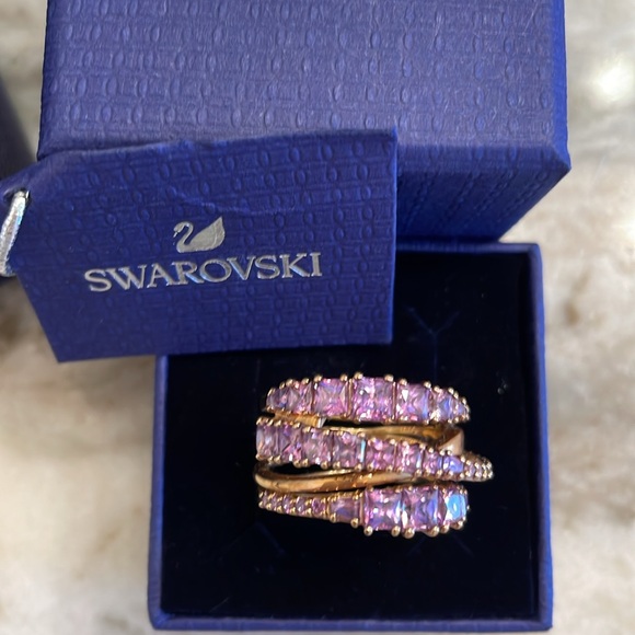 Swarovski Purple Wrap Ring - Picture 6 of 8